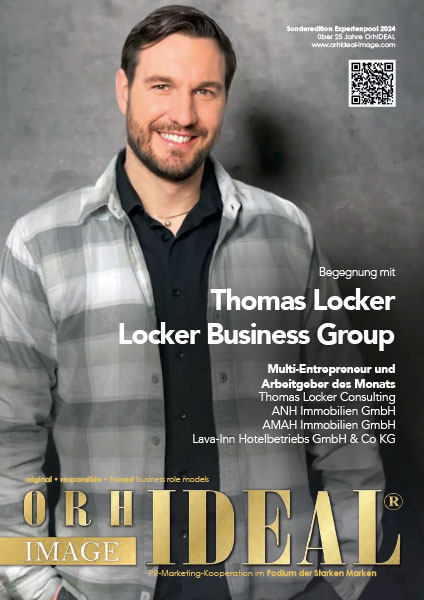 Cover Orhideal IMAGE Magazin Magazin Juni 2024 mit Thomas Locker - Locker Business Group