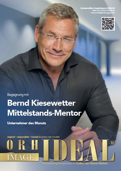 Cover Orhideal IMAGE Magazin Magazin November 2024 mit Bernd Kiesewetter - Mittelstands-Mentor